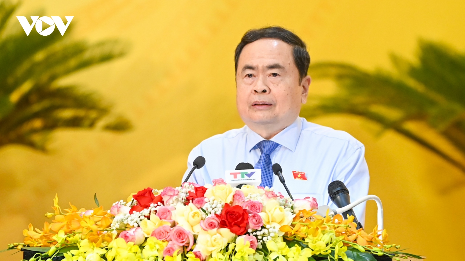 Chủ tịch Quốc hội Trần Thanh Mẫn dự Kỳ họp thứ 20 HĐND tỉnh Thanh Hoá