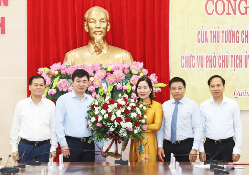 Công bố quyết định bổ nhiệm Phó Chủ tịch UBND tỉnh Quảng Ninh