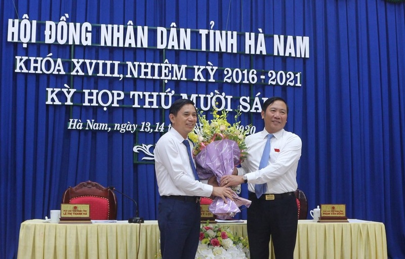 Ông Trần Xuân Dưỡng trúng cử Phó Chủ tịch UBND tỉnh Hà Nam