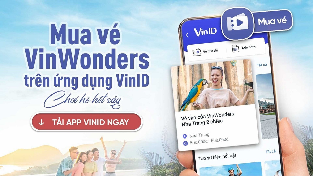 VinID mở “cánh cửa thần kỳ” đến thế giới giải trí VinWonders, ưu đãi tới 32%