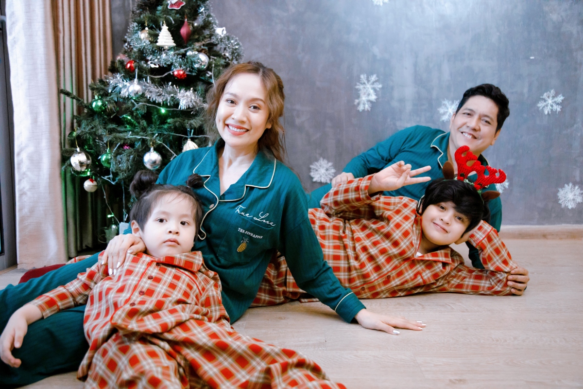 Nhân dịp Giáng sinh, Thanh Thuý chia sẻ về chuyện lãng mạn vợ chồng “nhạt” đi sau khi cưới