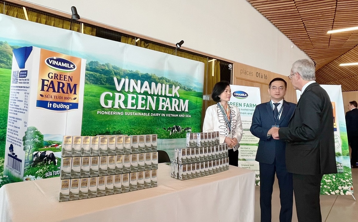 Mô hình “Vinamilk Green farm” được chia sẻ tại Hội nghị sữa toàn cầu