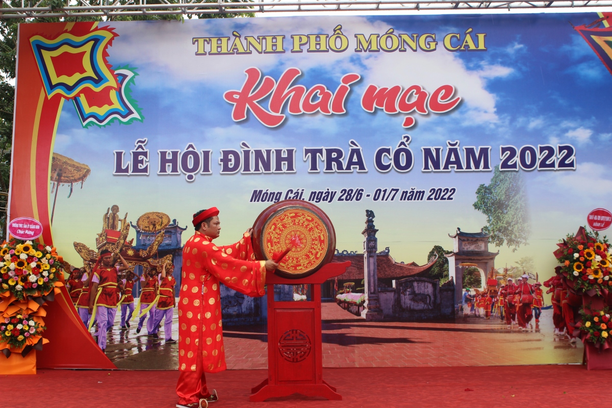 Khai hội Đình Trà Cổ tại Móng Cái, Quảng Ninh