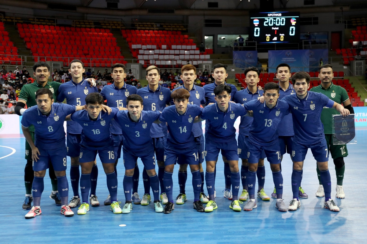 Khai mạc VCK giải Futsal châu Á 2022: Thái Lan gặp thử thách