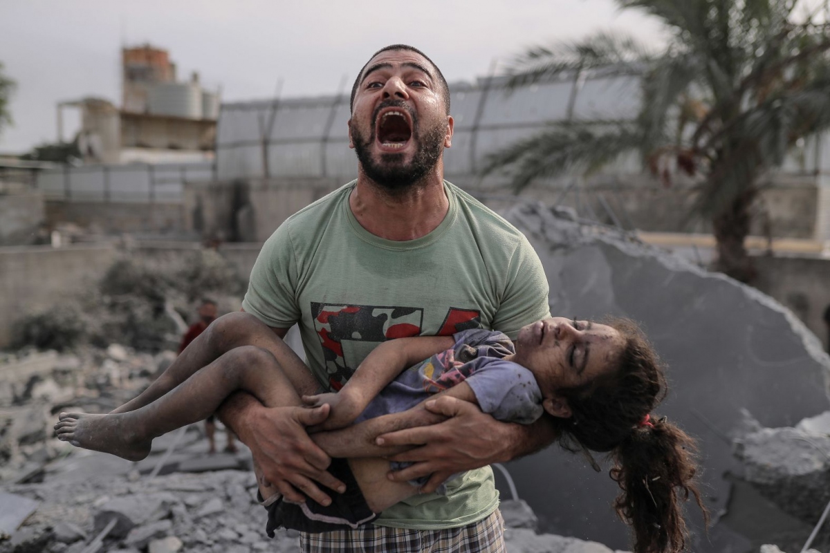 Những hình ảnh kinh hoàng về cuộc chiến giữa Israel và Hamas