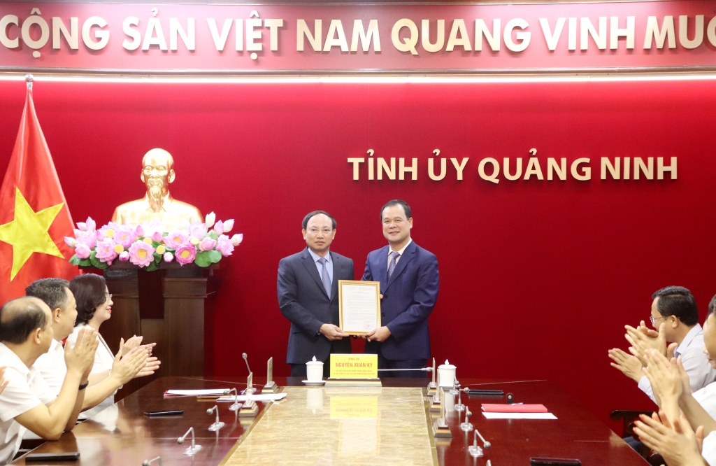 Ông Điệp Văn Chiến được bổ nhiệm làm Trưởng Ban Nội chính Tỉnh ủy Quảng Ninh