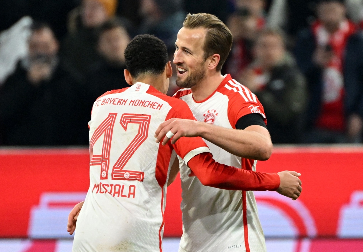 Kết quả bóng đá hôm nay 25/2: Harry Kane "giải cứu" Bayern Munich ở phút bù giờ