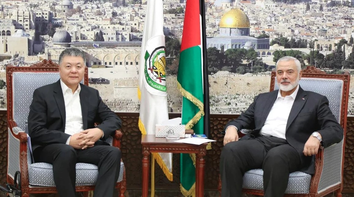 Đặc phái viên Trung Quốc lần đầu gặp thủ lĩnh Hamas từ khi xung đột Gaza nổ ra