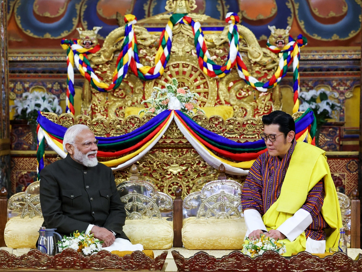 Thủ tướng Ấn Độ Narendra Modi nhận huân chương cao quý nhất của Bhutan