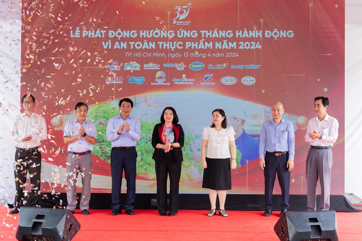 Saigon Co.op tổ chức Lễ phát động “Tháng hành động vì An toàn Thực phẩm năm 2024