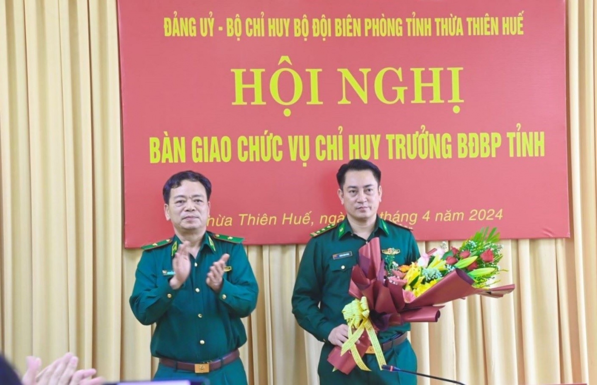 Bộ đội Biên phòng Thừa Thiên Huế có tân Chỉ huy trưởng