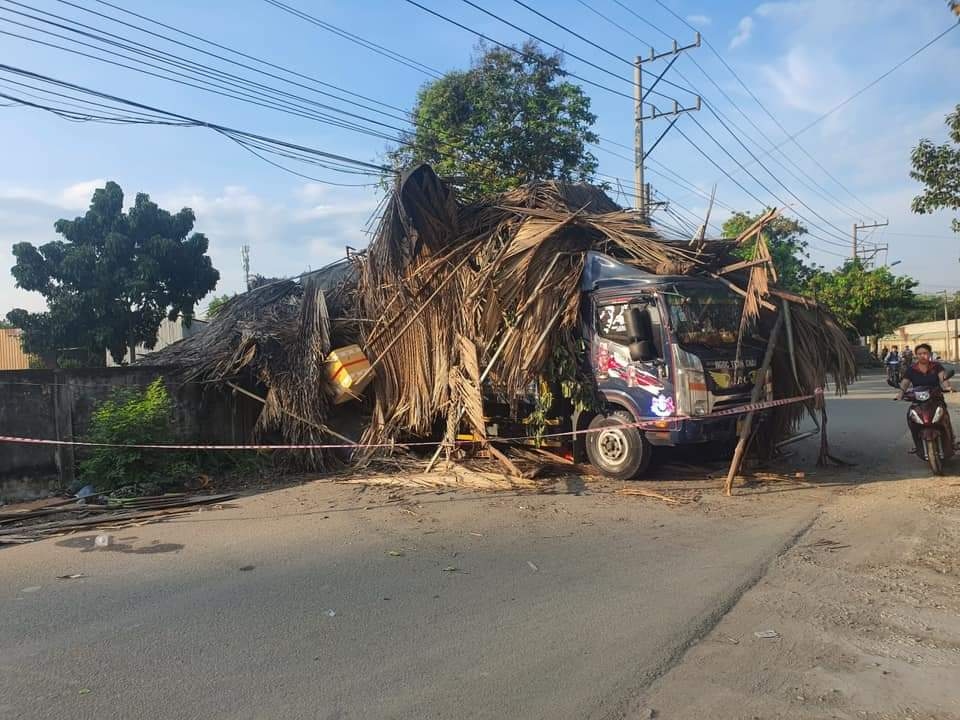 Lơ xe tập lái, đâm chết người đàn ông ngủ trong chòi lá ở Bình Dương