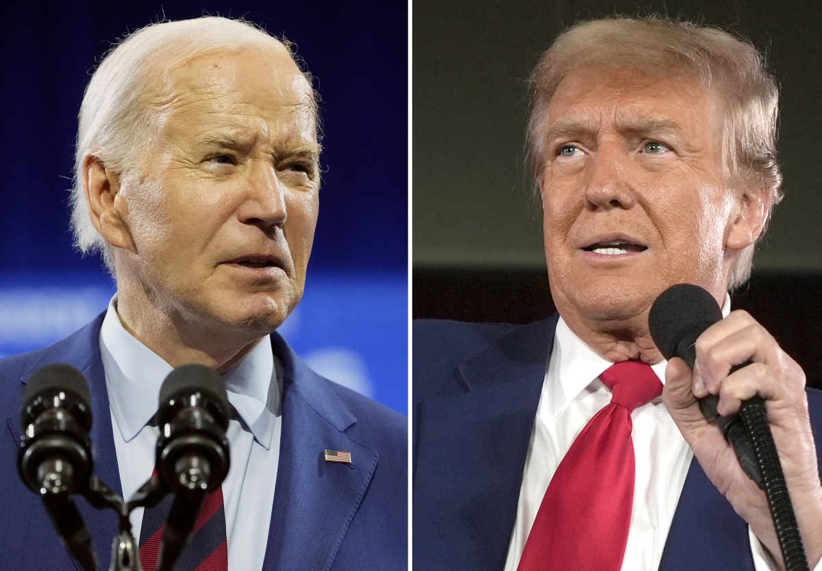 Số tiền gây quỹ tranh cử của ông Biden lần đầu tiên thấp hơn ông Trump