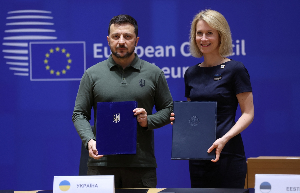 EU và Ukraine ký thỏa thuận an ninh