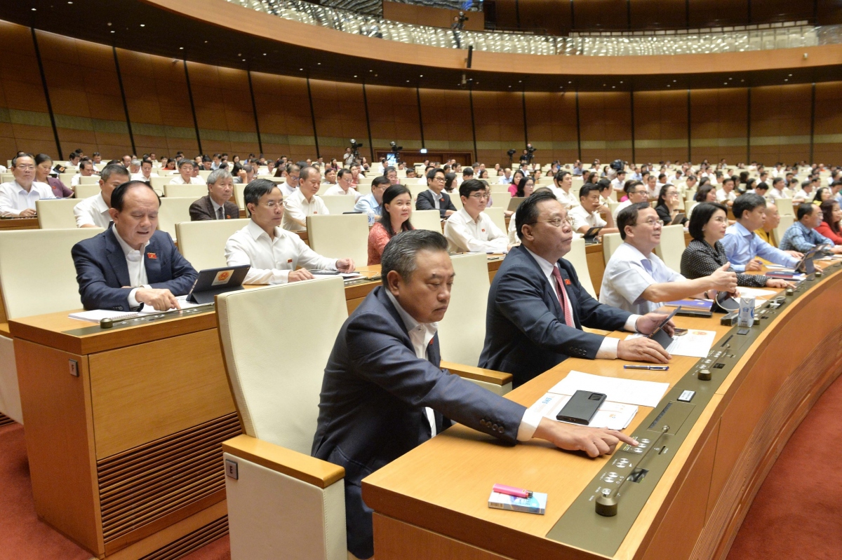 Quốc hội thông qua Luật Thủ đô (sửa đổi), bổ sung thẩm quyền của UBND phường