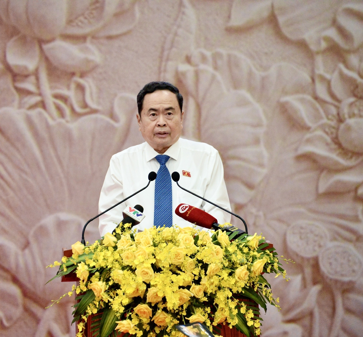 Chủ tịch Quốc hội Trần Thanh Mẫn dự Kỳ họp lần thứ 15, HĐND tỉnh Bình Phước