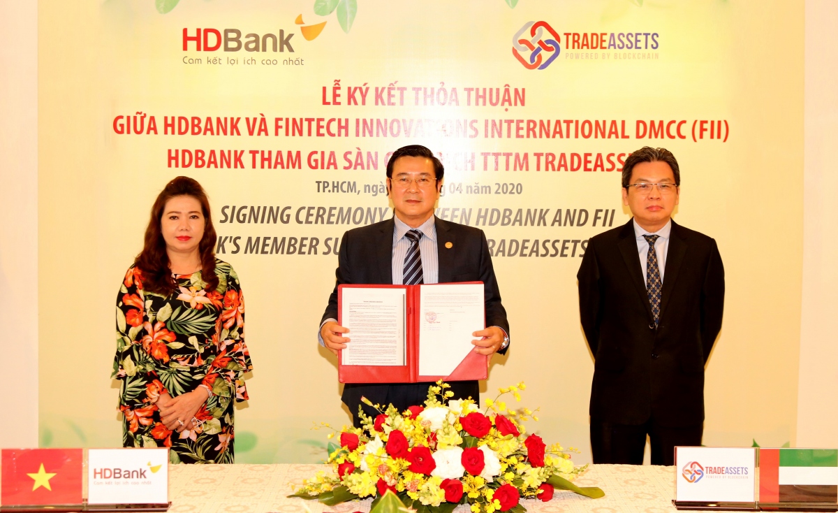 HDBank - Ngân hàng Việt Nam đầu tiên tham gia Sàn Giao dịch TradeAssets