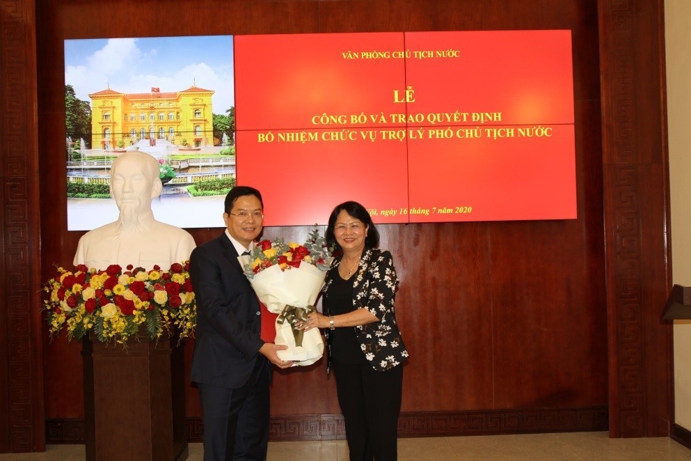 Ông Nguyễn Dũng Tiến được bổ nhiệm làm Trợ lý Phó Chủ tịch nước