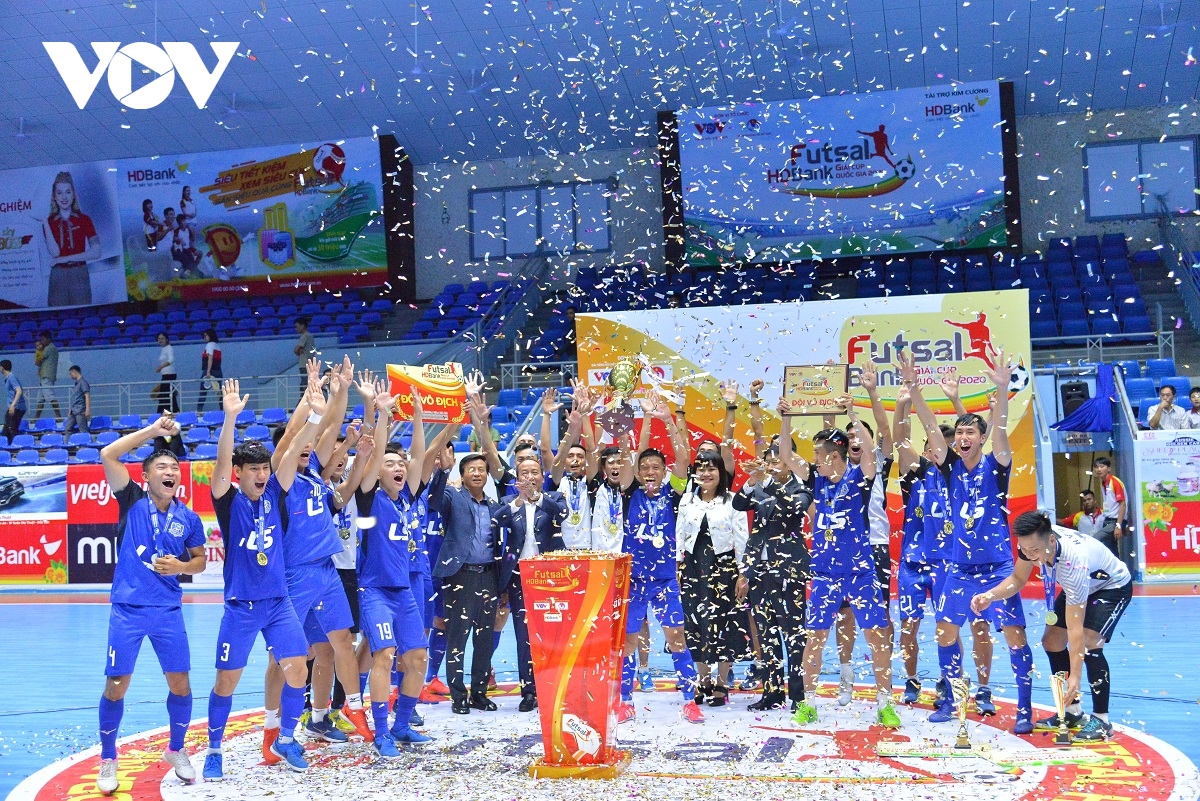 Futsal HDBank Cúp Quốc gia: Thái Sơn Nam đăng quang sau trận "chung kết trong mơ"