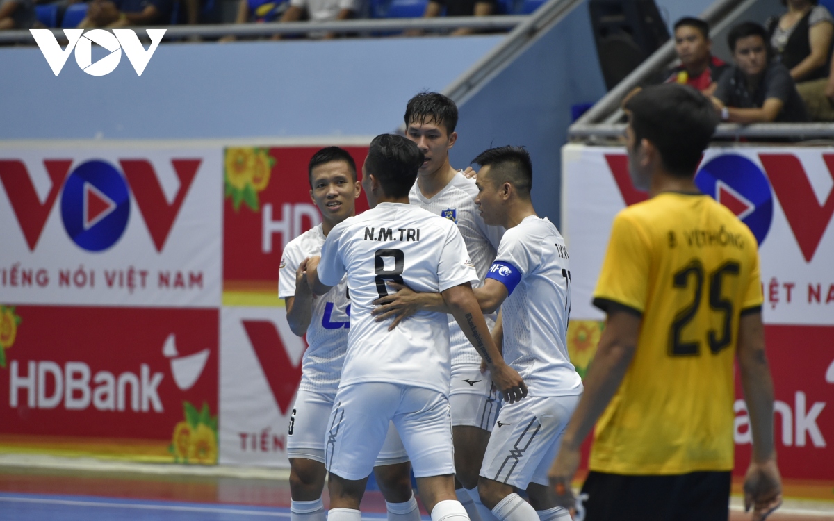 Giải Futsal HDBank VĐQG 2021: Thái Sơn Bắc và Thái Sơn Nam thắng nhọc