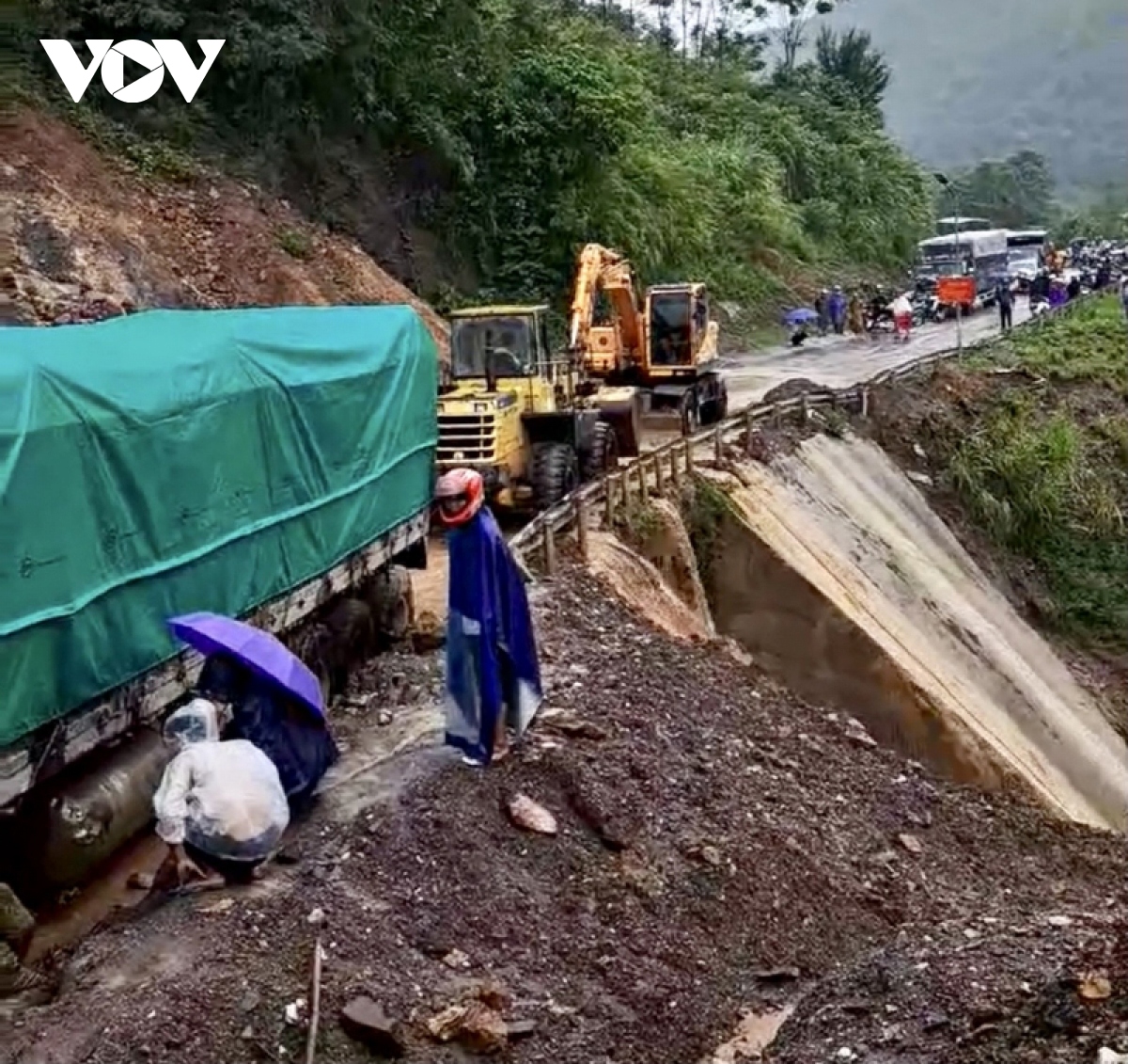  500 vị trí sạt lở trên các tuyến đường ở Sơn La cơ bản được khắc phục