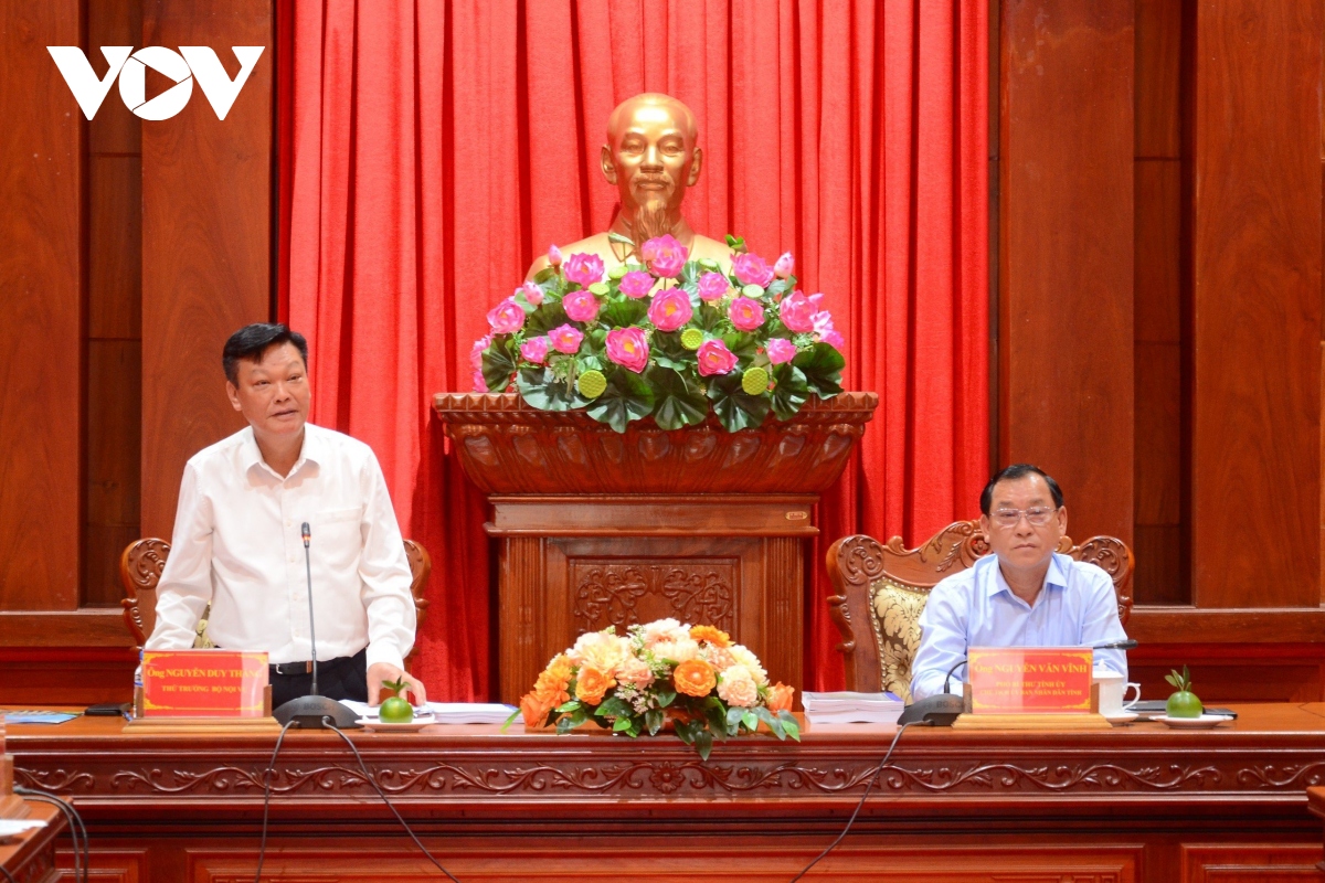 Tiền Giang: Đoàn công tác Trung ương nhất trí thành lập thành phố Gò Công