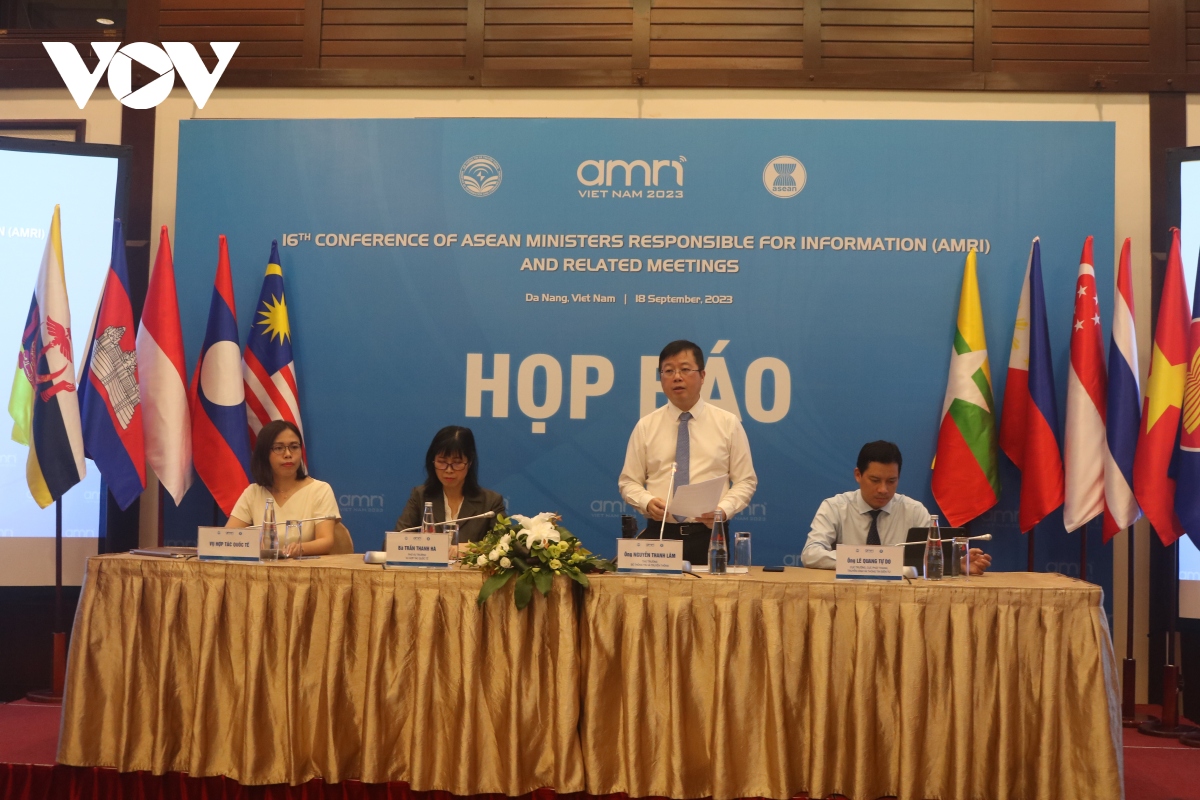 Hội nghị Bộ trưởng Thông tin ASEAN lần thứ 16 diễn ra tại Đà Nẵng từ 20-23/9/2023