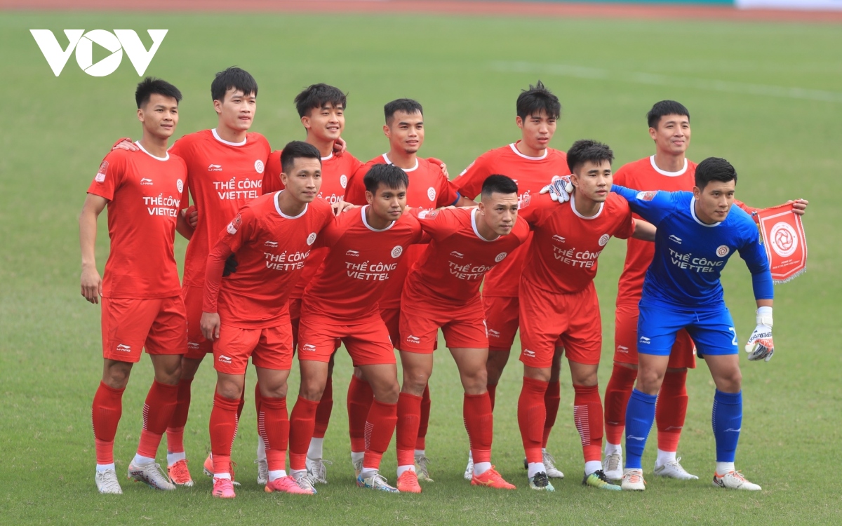 Hoàng Đức, Bùi Tiến Dũng tái xuất giúp Thể Công Viettel đánh bại Hà Nội FC