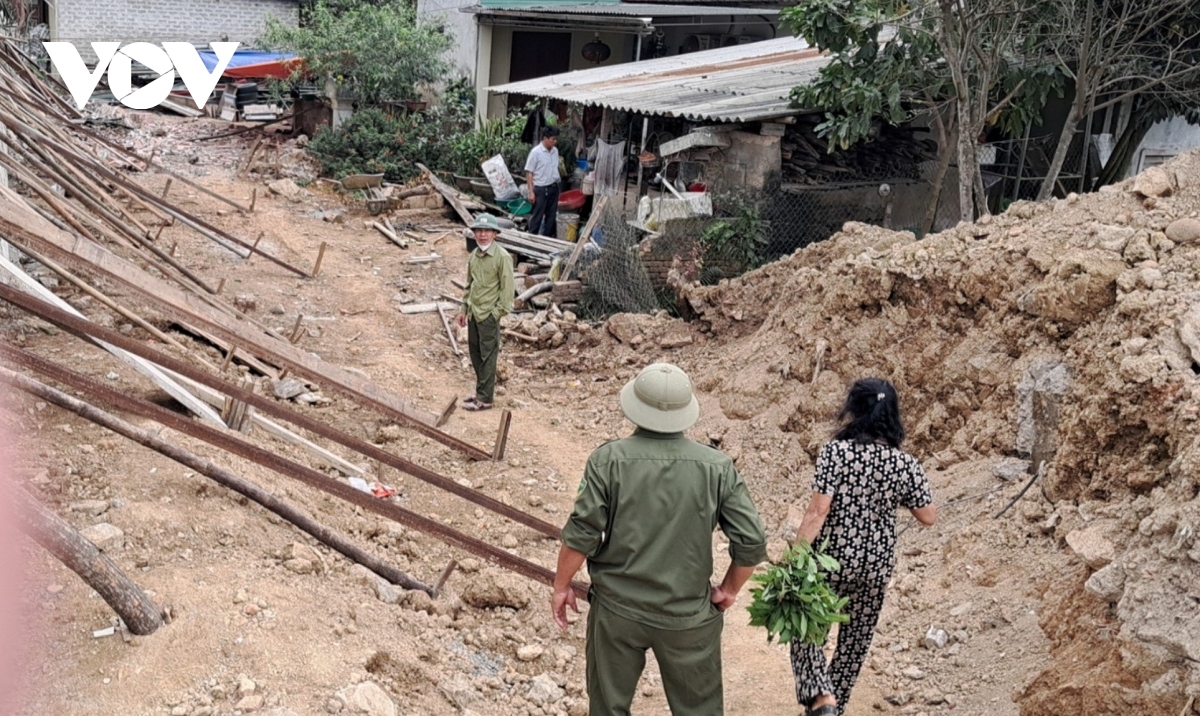 Sập tường rào, một người bị đè tử vong tại chỗ