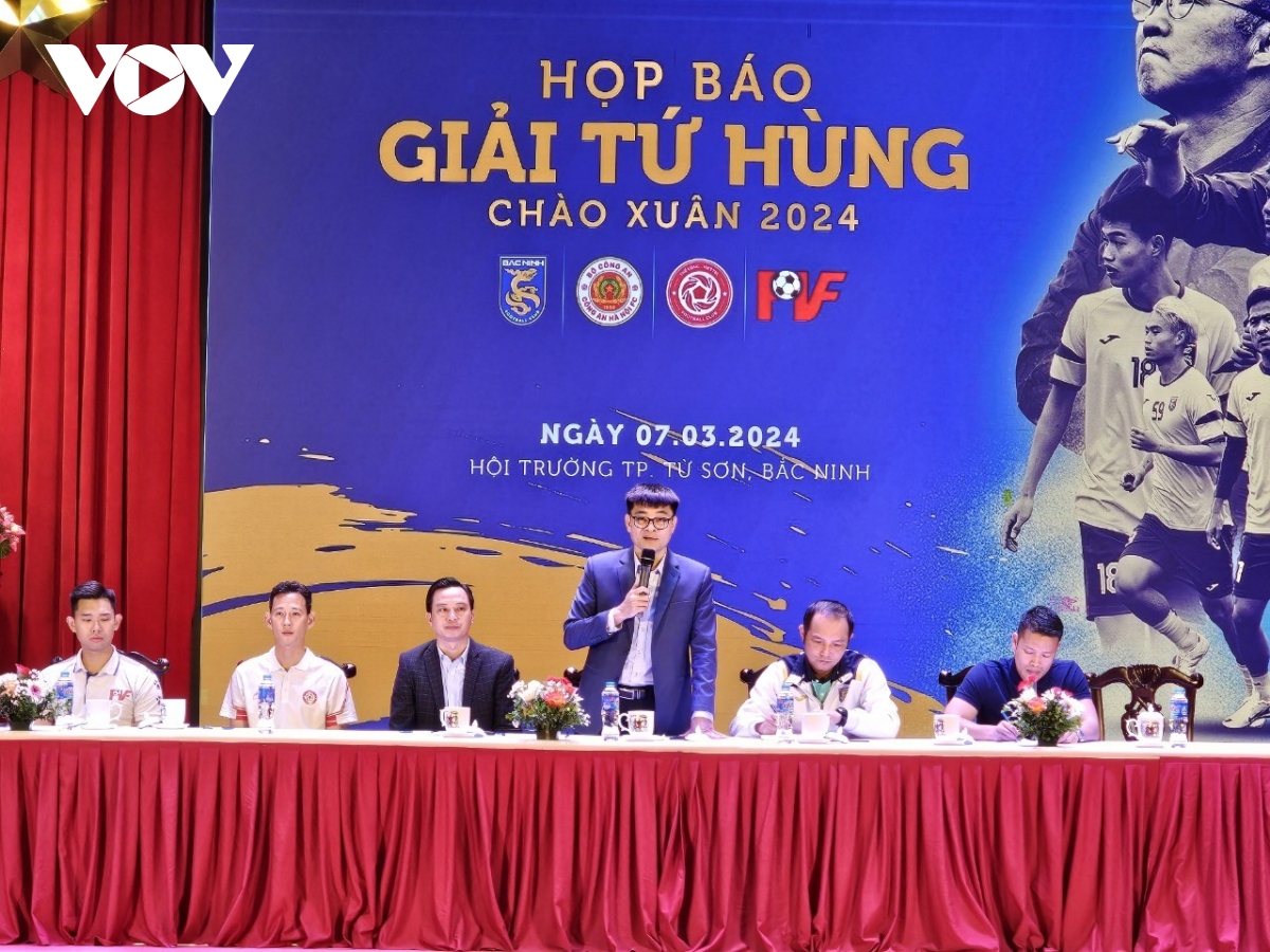 FC Bắc Ninh đối đầu Thể Công Viettel, CAHN và PVF tại Giải Tứ hùng chào xuân 2024