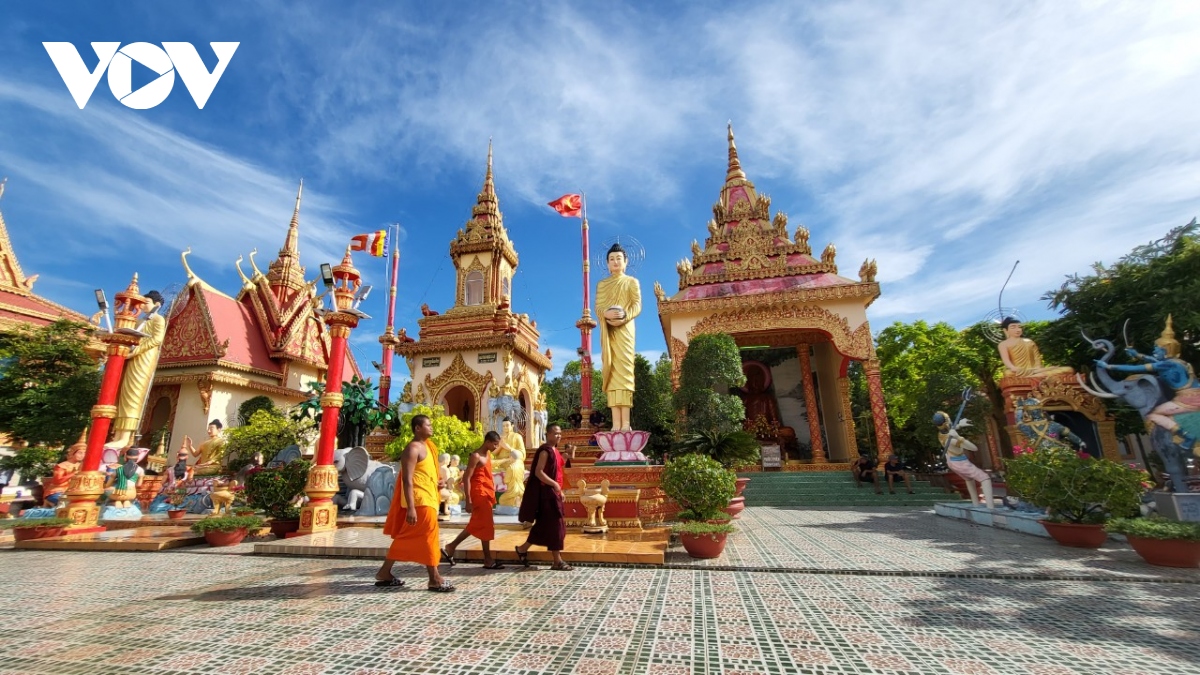 Chùa Xiêm Cán: Điểm du lịch văn hóa đặc sắc của đồng bào dân tộc Khmer