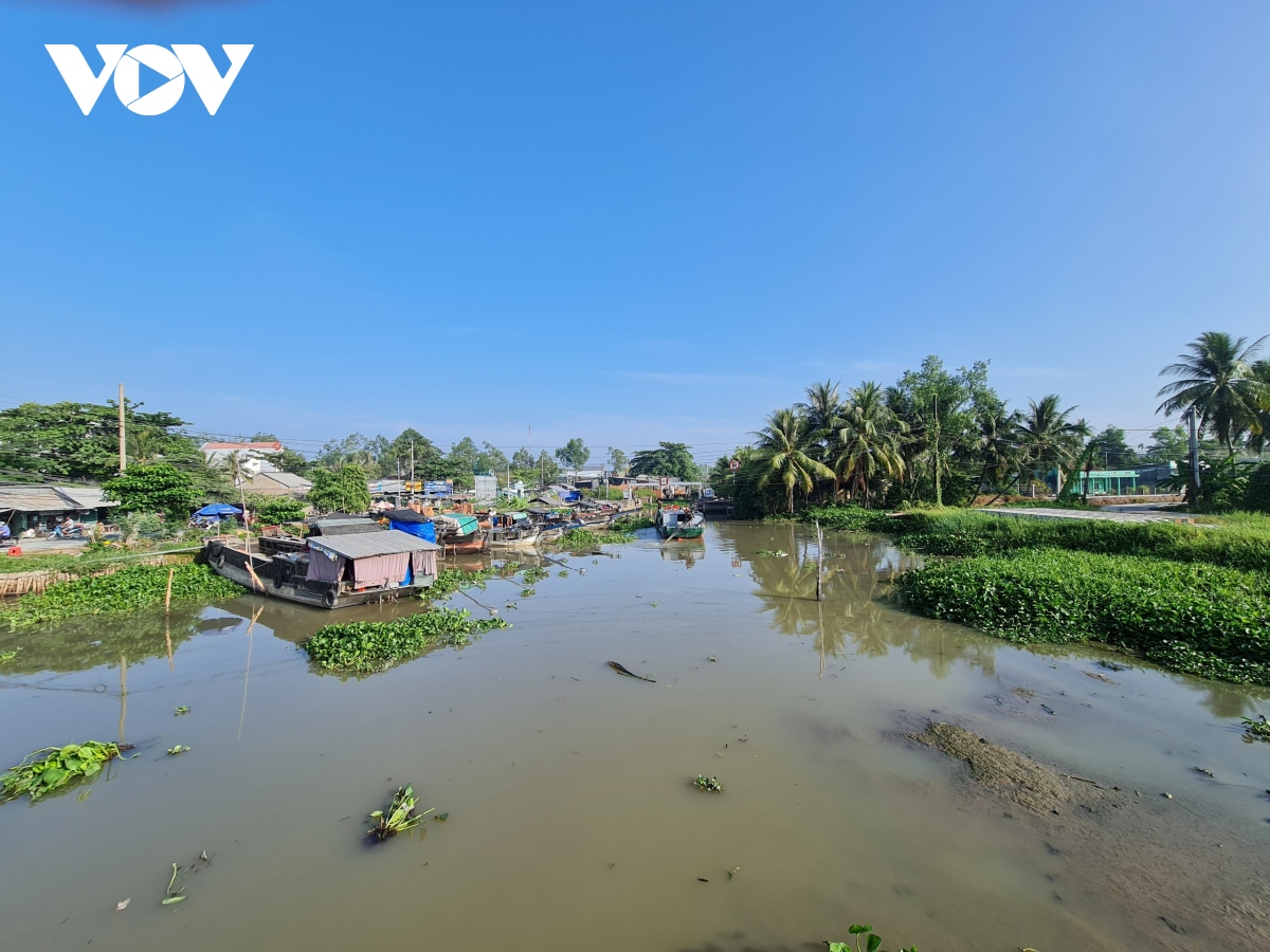 Hậu Giang vào đợt khô hạn, dự báo thiếu nước mặt cao nhất