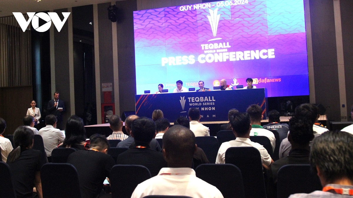Giải Teqball thế giới 2024 diễn ra tại Quy Nhơn